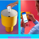 WiZ - Lamp 2-pack - Slimme LED Verlichting - Gekleurd en Wit Licht - E27 Fitting - Mat