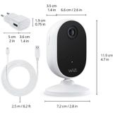 WiZ Home Monitoring starterkit - 3 smart lampen + IP camera