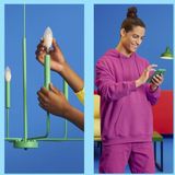 WiZ Kaarslamp 3-pack - Slimme LED-Verlichting - Gekleurd en Wit Licht - E14 - 40W - mat - Wi-Fi