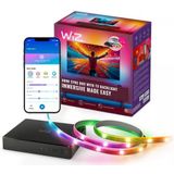 WiZ - HDMI Sync Box - Entertainment Starterkit - Inclusief RGBIC LED Strip voor TV