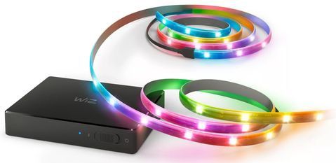 WiZ - HDMI Sync Box - Entertainment Starterkit - Inclusief RGBIC LED Strip voor TV
