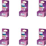 Philips - GU4 - LED Spotlamp - Warmwit Licht - Set van 6 Stuks - 12V - 20W - Niet Dimbaar