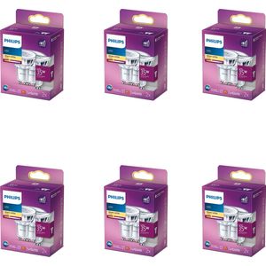 Philips - Voordeelverpakking Spotlight - Warmwit Licht - 4 W - E27