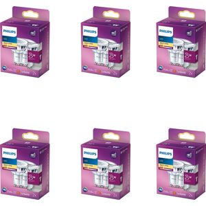 Philips Voordeelverpakking - GU10 - LED Spotlamp - 25W - Niet Dimbaar - Warmwit Licht - Set van 12 Stuks