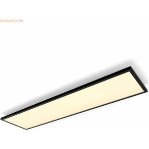 Philips Hue Aurelle - paneellamp - warm- tot koelwit licht - zwart - rechthoekig