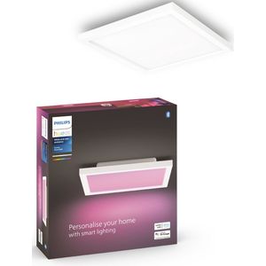 Philips Hue Surimu paneellamp wit en gekleurd licht wit vierkant