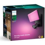 Philips Hue Secure verstraler met beveiligingscamera - zwart