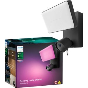 Philips Hue Secure Floodlight camera - zwart