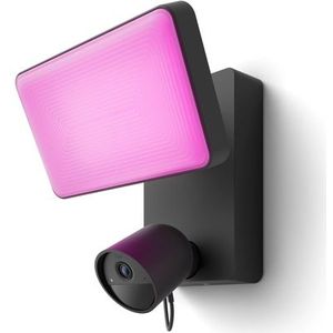 Philips Hue Secure verstraler met beveiligingscamera - zwart