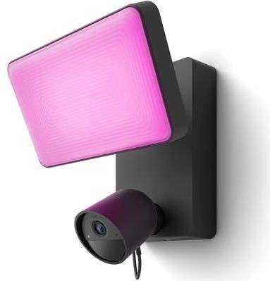 Philips Hue Secure verstraler met beveiligingscamera - zwart