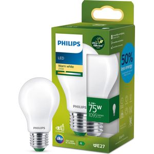 Philips Ultra Efficient LED lamp Mat - 75 W - E27 - Warmwit licht