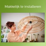 Philips - Peerlamp - Wit - E27 - 5.2W - 4000K - 1095 Lumen