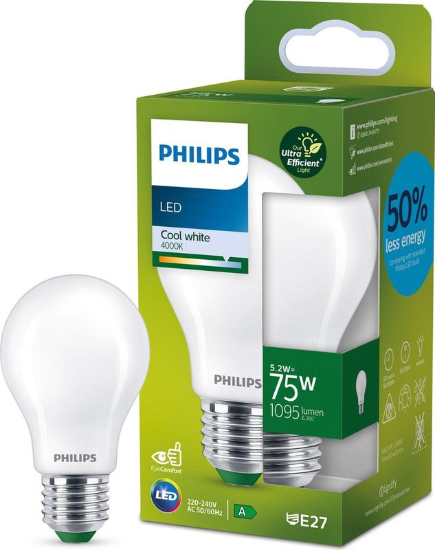 Philips 8720169187931 LED-lamp Koel wit 4000 K 5,2 W