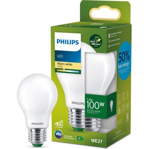 Philips Ultra Efficient LED lamp Mat - 100 W - E27 - Warmwit licht