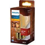 Philips - LED Filamentlamp - Goud - E27 - Warmwit Licht