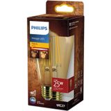 Philips LED Edison Goud - 35 W - E27 - Extra warmwit licht