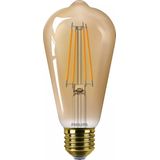 Philips - LED Filamentlamp - Goud - E27-fitting - Warmwit Licht