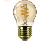 Philips LED Kogellamp Spiraal Goud - 25 W - E27 - Dimbaar extra warmwit licht