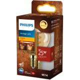 Philips LED Kogellamp Spiraal Goud - 25 W - E14 - Dimbaar extra warmwit licht