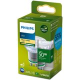 Philips, Verlichtingsmiddel, Klassieke ultra-efficiënte LED lamp met energie-efficiëntieklasse A, vervangt 50W, GU10 lampvoet, wa (GU10, 2.10 W, 375 lm, 1 x, A)