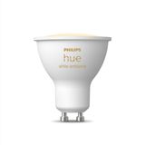Philips Hue Spot - Wit en Gekleurd Licht - 2 Pack - GU10 - Slimme Verlichting