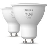 Philips Hue Spot - Warmwit Licht - 2 Pack - GU10 - Slimme Verlichting