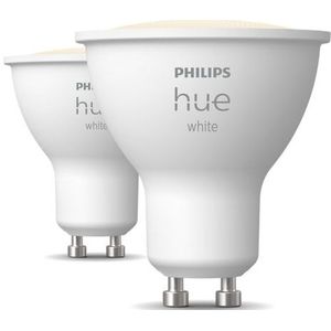 Philips Hue Spot - Warmwit Licht - 2 Pack - GU10 - Slimme Verlichting