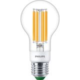 Philips MASTER LEDbulb Ultra Efficient E27 Peer Helder 4W 840lm - 827 Zeer Warm Wit | Dimbaar - Vervangt 60W