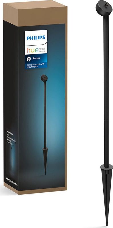 Philips - Hue Secure Cam Penbevestiging - Bevestiging - Zwart - 57,7 cm