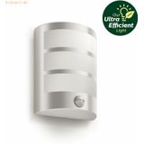 Philips Python wandlamp - Ultra Efficient - RVS - met sensor - 3,8W