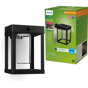 Philips Camill solar wandlamp vierkant - Ultra Efficient - met helder lichtelement