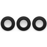 Philips Hue Inbouwspot - Wit en Gekleurd Licht - 3 Lampen - Ø90mm - Zwart