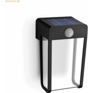 Philips Shroud solar wandlamp - met helder lichtelement