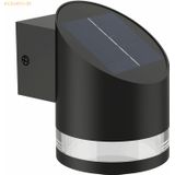 Philips Fyve solar wandlamp - zwart