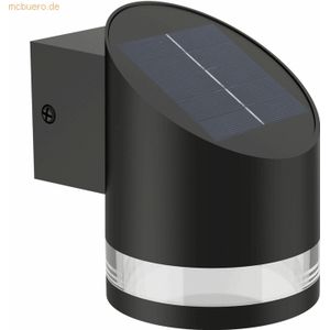 Philips Fyve solar wandlamp - zwart
