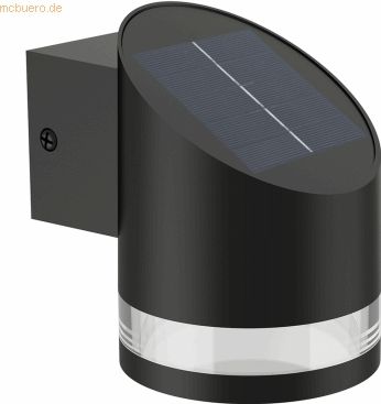 Philips Fyve solar wandlamp - zwart