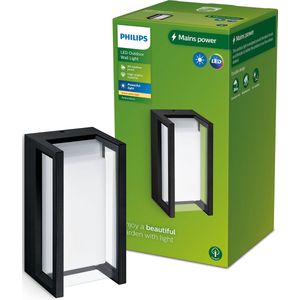 Signify Philips Outdoor Pyrona Wand 12W 27K schwarz