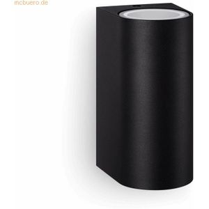 Philips Nightingale wandlamp - zwart - up and downlight