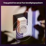 Philips Hue - Smart Chime - Geluidsalarm - Plug-and-play - Werkt met Hue ecosysteem