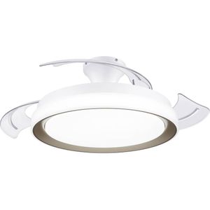 Philips-LED Plafondlamp met een ventilator LED/35W/230V 5500/4000/2700K+AB goud