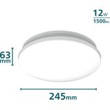 Philips - Acuna - Plafondlamp - Wit - Bewegingssensor