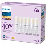 Philips LED Capsule - 40 W - G9 - Warmwit licht - 6 stuks