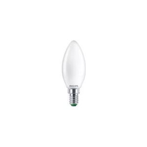 Philips Ultra Efficient LED - Kaarslamp - Mat - 40W - E14 fitting - warmwit licht - Energielabel A
