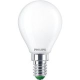 Philips Ultra Efficient LED - Kogellamp - Mat - 40W - E14 fitting - Warmwit licht - Energielabel A
