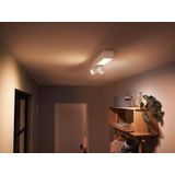 Philips Hue Centris opbouwspot - wit en gekleurd licht - 2-spots - wit - rechthoekig