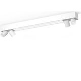 Philips Hue Centris opbouwspot - wit en gekleurd licht - 4-spots - wit - rechthoekig