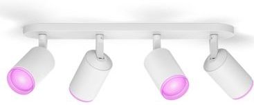 Philips Hue Fugato opbouwspot wit en gekleurd licht 4 spots wit