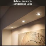Philips Hue Milliskin Einbaustrahler White Ambiance - rund - Weiß