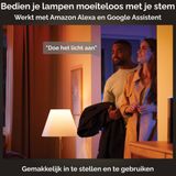 Philips Hue Pillar opbouwspot warm tot koelwit licht 1 spot zwart GU10