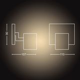 Philips Hue Runner opbouwspot - warm- tot koelwit licht - 1-spot - zwart - 1 dimmer switch - GU10